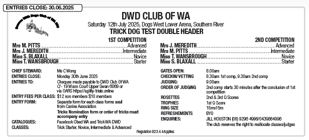 DWDCWA 1207